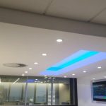 Component projects bulkhead, ceiling and partition