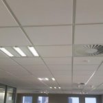 Component projects bulkhead, ceiling and partition